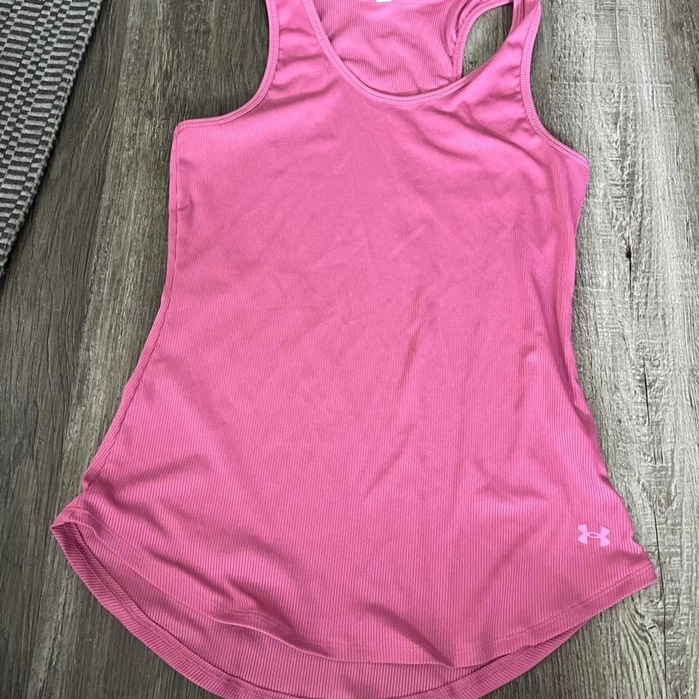 Pink Under Armour Workout Tank